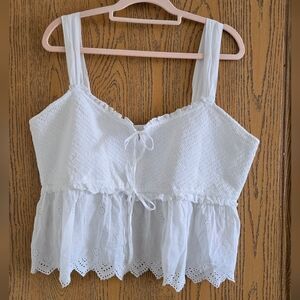 American Eagle Peplum Tank